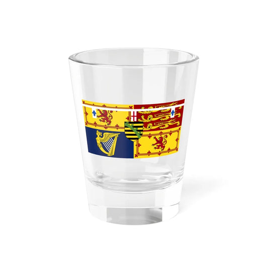 Royal Standard of Prince Arthur Duke of Connaught and Strathearn in Scotland 1868-1917 (Scotland) Shot Glass 1.5oz 1.5oz - Go Mug Yourself