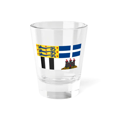 Royal Standard of Prince Philip 1952-2021 (Canada) Shot Glass 1.5oz 1.5oz - Go Mug Yourself
