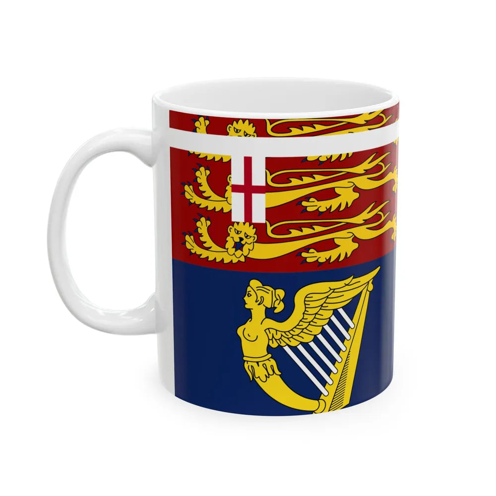 Royal Standard of Princess Anne Princess Royal (Canada) White Coffee Mug - Go Mug Yourself