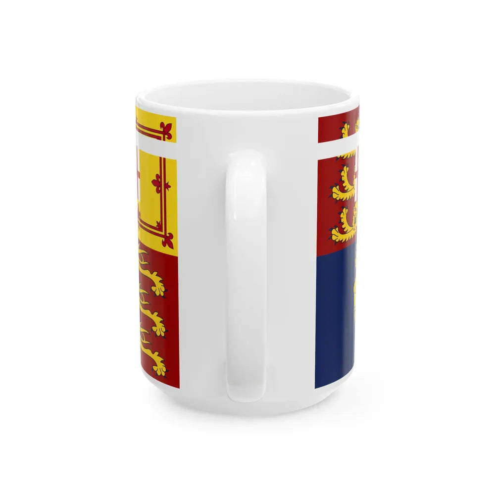 Royal Standard of Princess Anne Princess Royal (Canada) White Coffee Mug - Go Mug Yourself