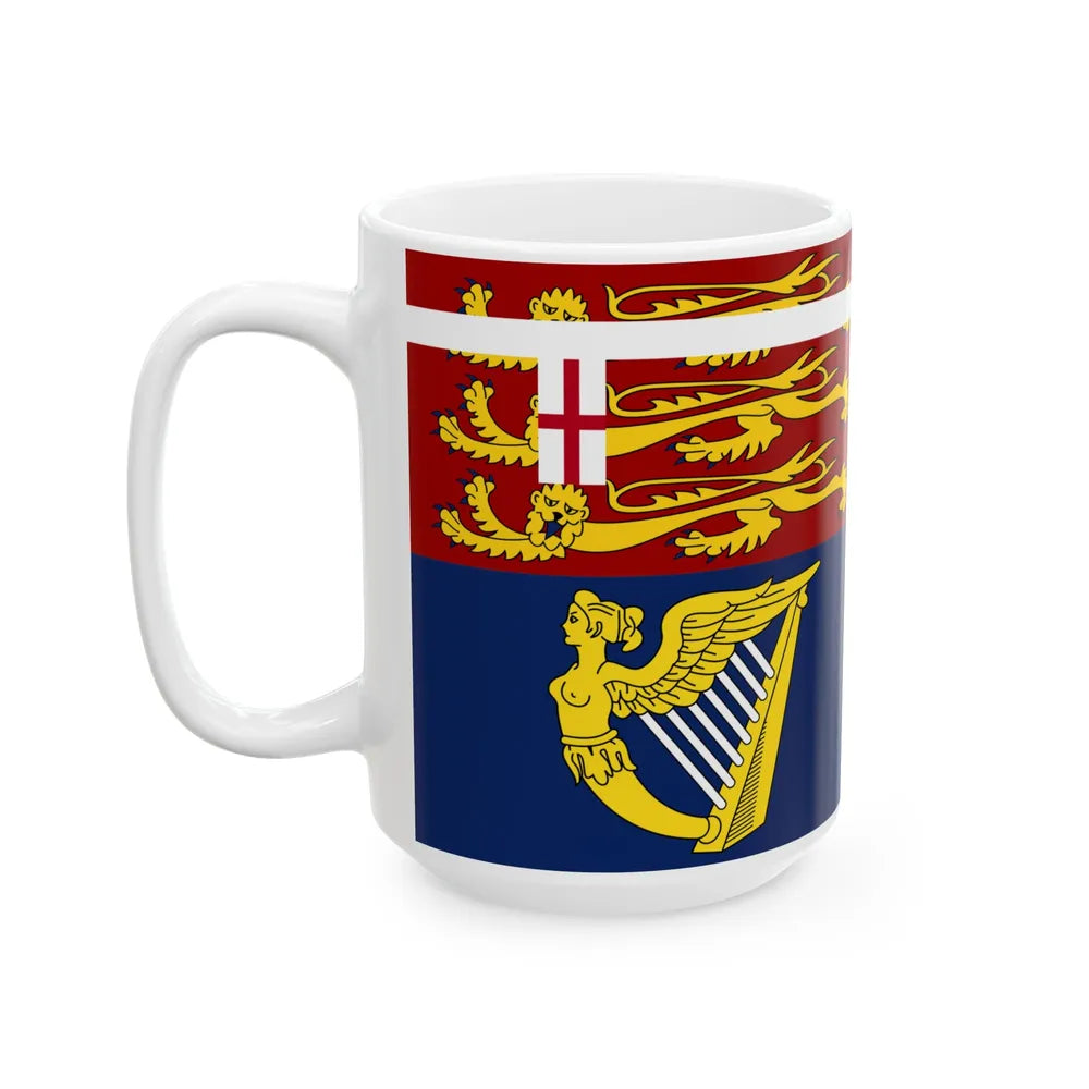 Royal Standard of Princess Anne Princess Royal (Canada) White Coffee Mug - Go Mug Yourself