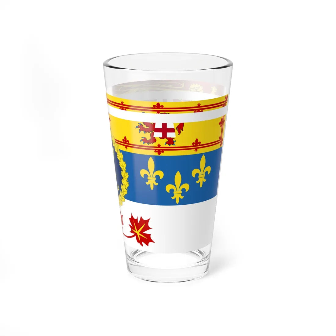 Royal Standard of Princess Anne Princess Royal in Canada (Canada) Pint Glass 16oz - Go Mug Yourself