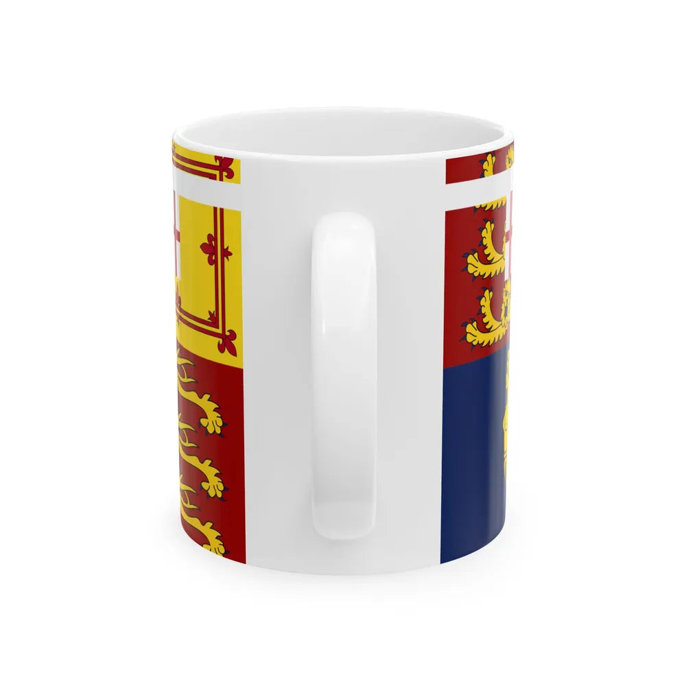Royal Standard of Princess Elizabeth 1944-1952 (Canada) White Coffee Mug - Go Mug Yourself