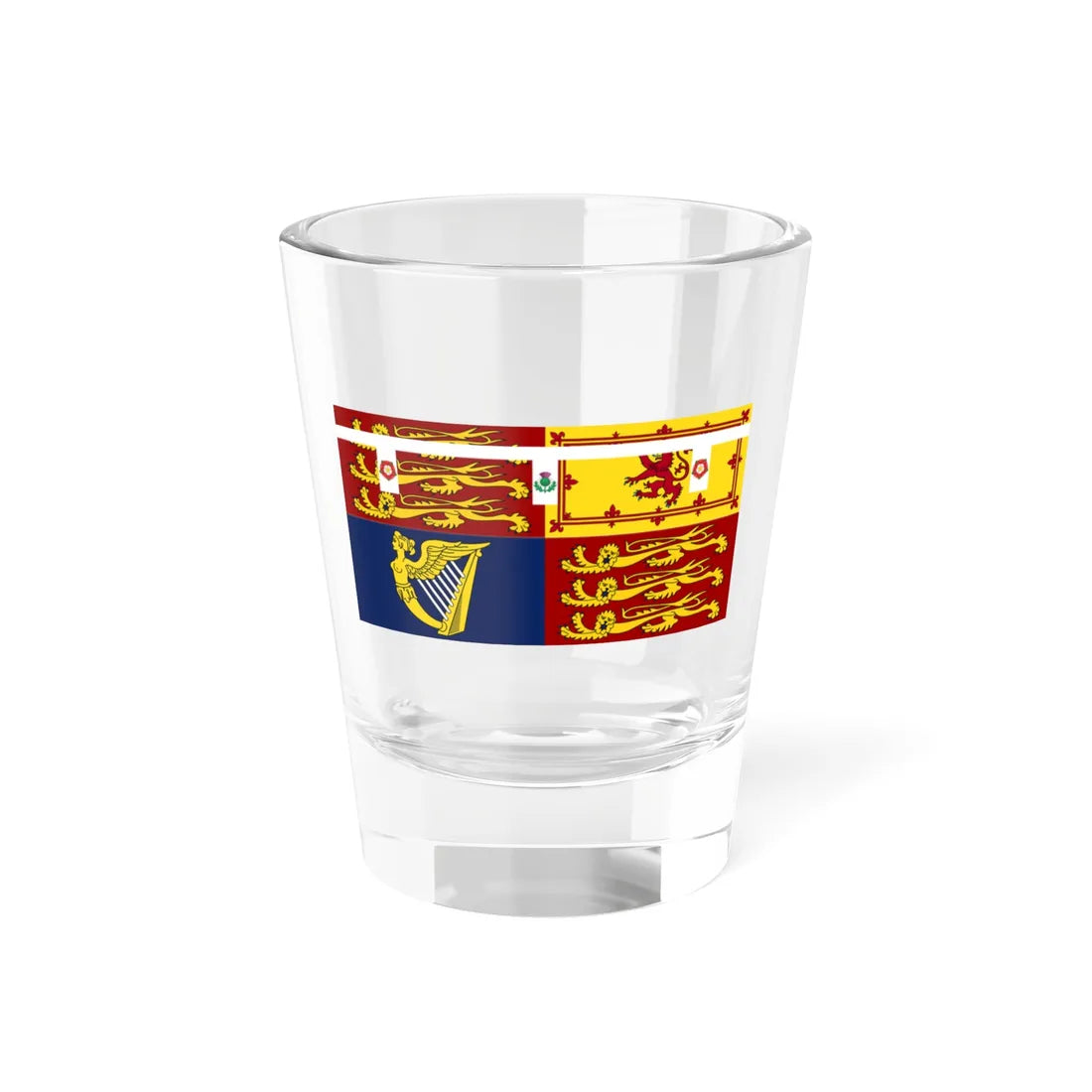 Royal Standard of Princess Margaret 1948-2002 (Canada) Shot Glass 1.5oz 1.5oz - Go Mug Yourself