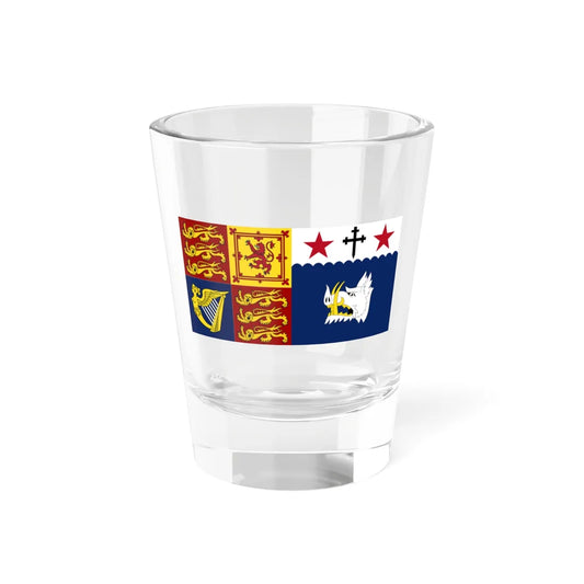 Royal Standard of Queen Camilla (United Kingdom) Shot Glass 1.5oz 1.5oz - Go Mug Yourself