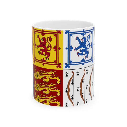 Royal Standard of Queen Elizabeth The Queen Mother (Canada) White Coffee Mug 11oz - Go Mug Yourself