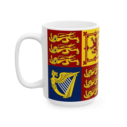 Royal Standard of Queen Elizabeth The Queen Mother (Canada) White Coffee Mug - Go Mug Yourself