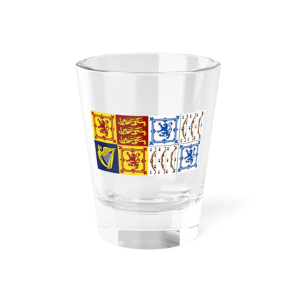 Royal Standard of Queen Elizabeth The Queen Mother in Scotland (Scotland) Shot Glass 1.5oz 1.5oz - Go Mug Yourself