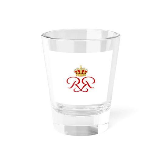 Royal Standard of Rainier III of Monaco (Monaco) Shot Glass 1.5oz 1.5oz - Go Mug Yourself