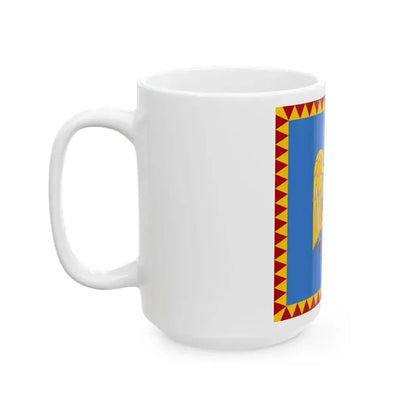 Royal standard of Romania Crown Prince 1922 model (Oman) White Coffee Mug - Go Mug Yourself