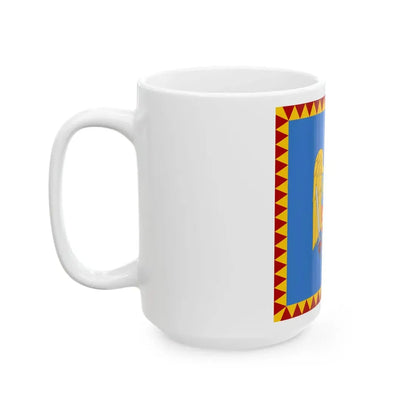 Royal standard of Romania Crown Prince 1922 model (Oman) White Coffee Mug - Go Mug Yourself
