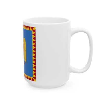 Royal standard of Romania Crown Prince 1922 model (Oman) White Coffee Mug - Go Mug Yourself
