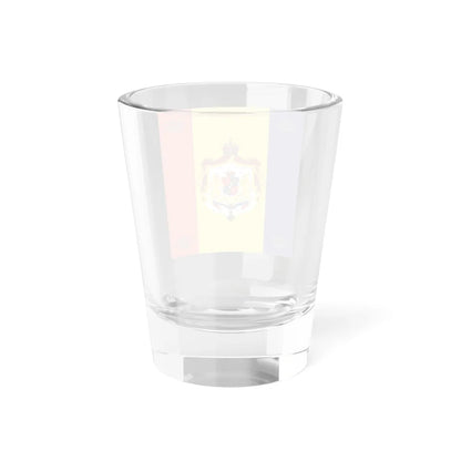 Royal standard of Romania King 1881 model (Oman) Shot Glass 1.5oz - Go Mug Yourself