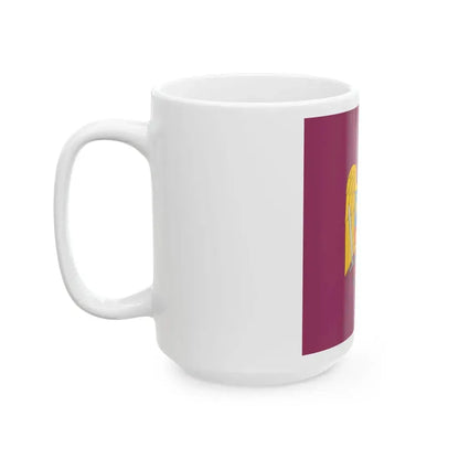 Royal standard of Romania Queen Mother 1941 model (Oman) White Coffee Mug - Go Mug Yourself