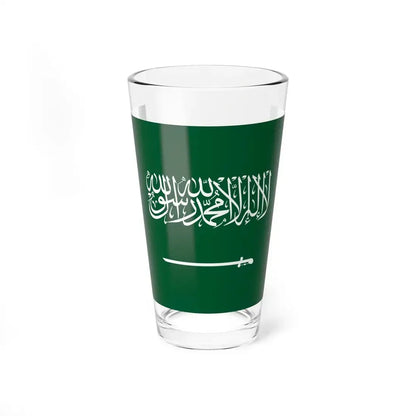 Royal Standard of Saudi Arabia (Saudi Arabia) Pint Glass 16oz 16oz - Go Mug Yourself