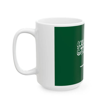 Royal Standard of Saudi Arabia (Saudi Arabia) White Coffee Mug - Go Mug Yourself
