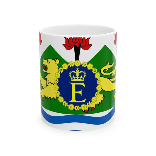 Royal Standard of Sierra Leone (Sierra Leone) White Coffee Mug 11oz - Go Mug Yourself
