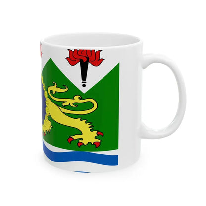 Royal Standard of Sierra Leone (Sierra Leone) White Coffee Mug - Go Mug Yourself