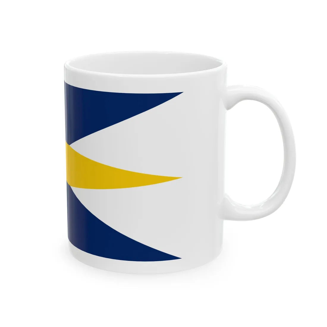 Royal Standard of Sweden 1844-1905 (Estonia) White Coffee Mug - Go Mug Yourself