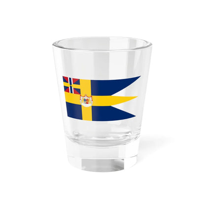 Royal Standard of Sweden 1844-1905 (Sweden) Shot Glass 1.5oz 1.5oz - Go Mug Yourself