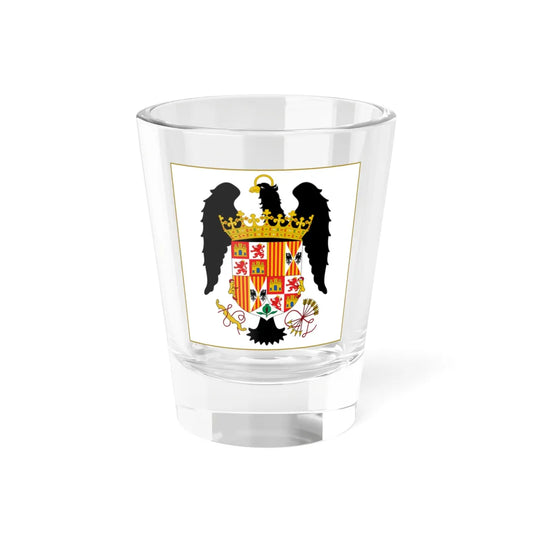 Royal Standard of the Catholic Monarchs 1492-1504 (Spain) Shot Glass 1.5oz 1.5oz - Go Mug Yourself