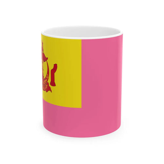 Royal Standard of the Cheteria Damit (Brunei) White Coffee Mug 11oz - Go Mug Yourself