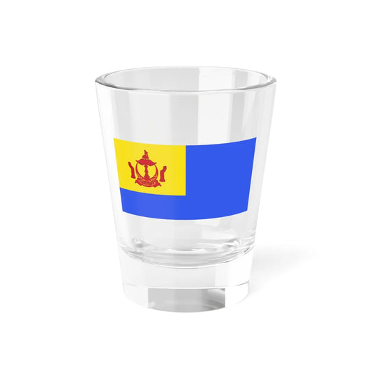 Royal Standard of the Cheteria Pengalasan (Brunei) Shot Glass 1.5oz 1.5oz - Go Mug Yourself