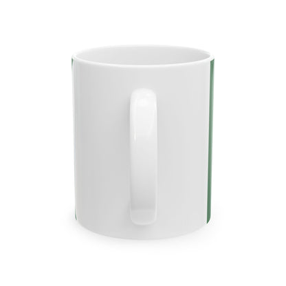 Royal Standard of The Crown Prince of Egypton Land (Egypt) White Coffee Mug-Go Mug Yourself