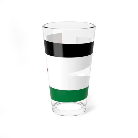 Royal Standard of the Crown Prince of Iraq 1930-1958 (Iraq) Pint Glass 16oz 16oz - Go Mug Yourself