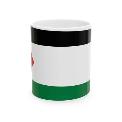 Royal Standard of the Crown Prince of Iraq 1930-1958 (Iraq) White Coffee Mug 11oz - Go Mug Yourself