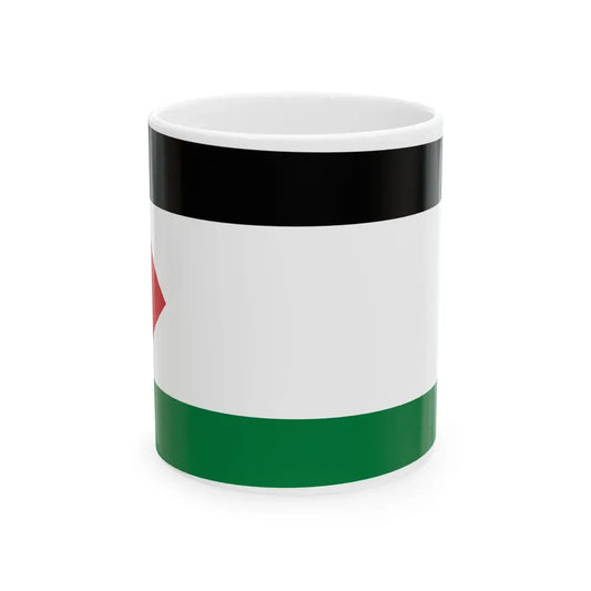 Royal Standard of the Crown Prince of Iraq 1930-1958 (Iraq) White Coffee Mug 11oz - Go Mug Yourself
