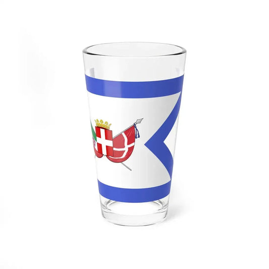 Royal Standard of the Crown Prince of Italy 1861-1880 (Italy) Pint Glass 16oz 16oz - Go Mug Yourself