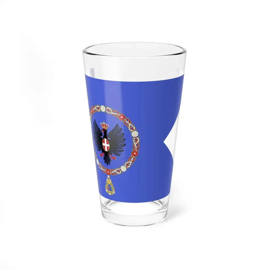 Royal Standard of the Crown Prince of Italy 1880-1946 (Italy) Pint Glass 16oz 16oz - Go Mug Yourself