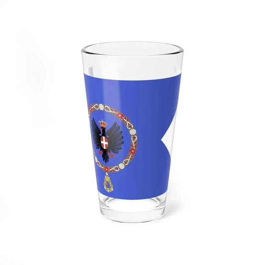Royal Standard of the Crown Prince of Italy 1880-1946 (Italy) Pint Glass 16oz 16oz - Go Mug Yourself