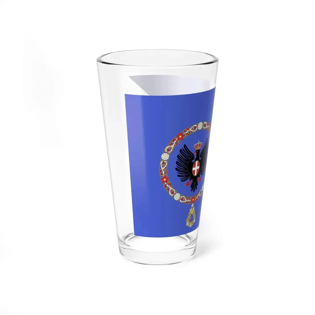 Royal Standard of the Crown Prince of Italy 1880-1946 (Italy) Pint Glass 16oz - Go Mug Yourself
