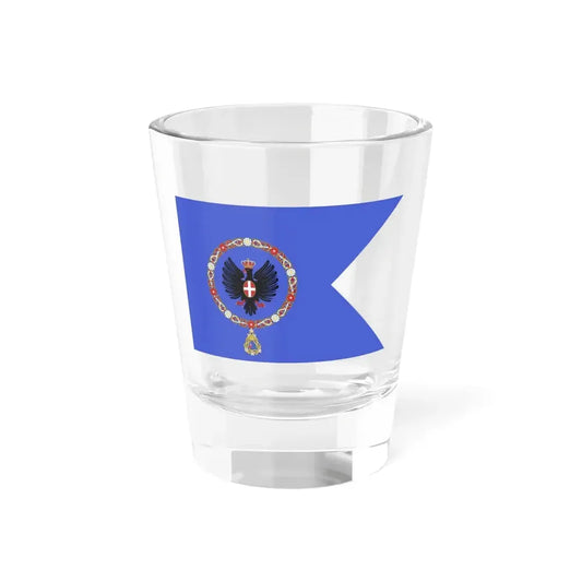 Royal Standard of the Crown Prince of Italy 1880-1946 (Italy) Shot Glass 1.5oz 1.5oz - Go Mug Yourself