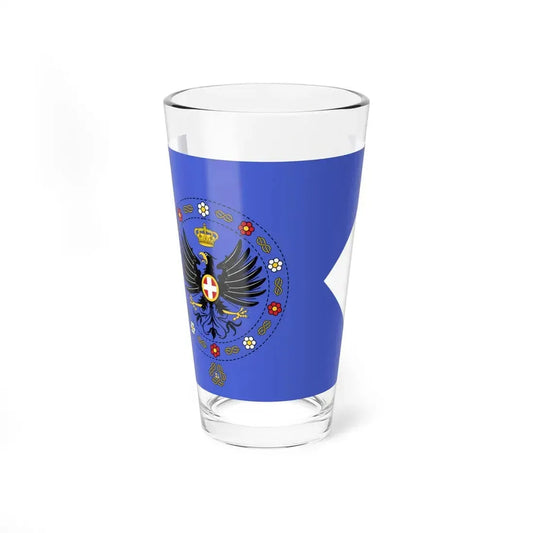 Royal Standard of the Crown Prince of Italy 1880-1946 variant (Italy) Pint Glass 16oz 16oz - Go Mug Yourself