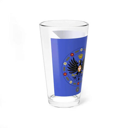 Royal Standard of the Crown Prince of Italy 1880-1946 variant (Italy) Pint Glass 16oz - Go Mug Yourself