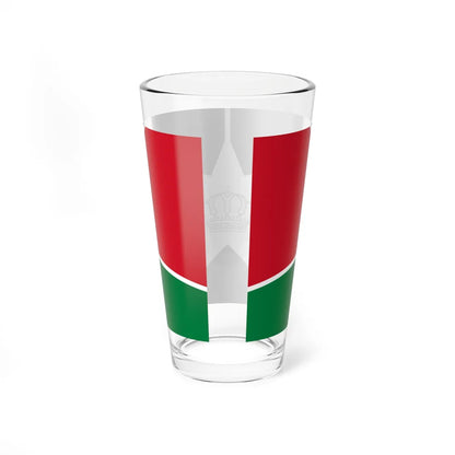 Royal Standard of the Crown Prince of Jordan (Jordan) Pint Glass 16oz - Go Mug Yourself