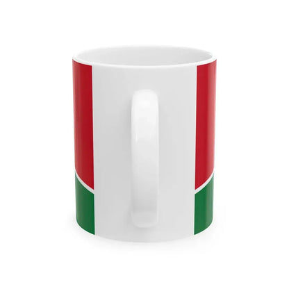 Royal Standard of the Crown Prince of Jordan (Jordan) White Coffee Mug - Go Mug Yourself
