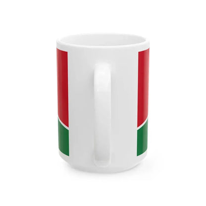Royal Standard of the Crown Prince of Jordan (Jordan) White Coffee Mug - Go Mug Yourself