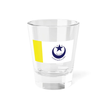 Royal Standard of the Crown Prince of Kelantan (Malaysia) Shot Glass 1.5oz 1.5oz - Go Mug Yourself