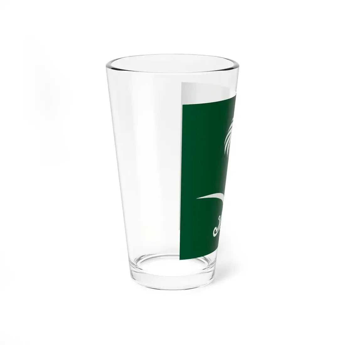 Royal Standard of the Crown Prince of Kingdom of Saudi Arabia (Saudi Arabia) Pint Glass 16oz - Go Mug Yourself
