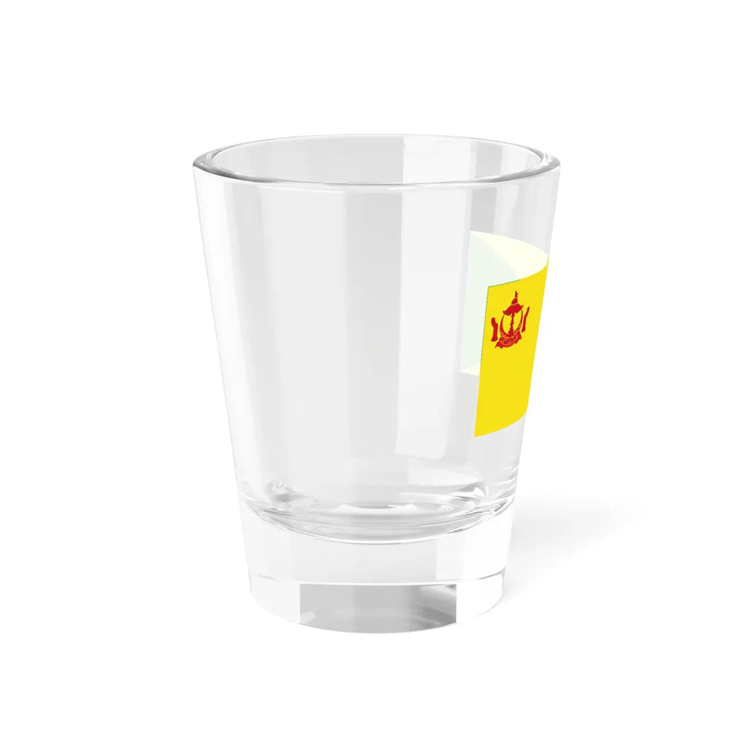 Royal Standard of the Gahara Grandchild of the Sultan of Brunei (Brunei) Shot Glass 1.5oz - Go Mug Yourself