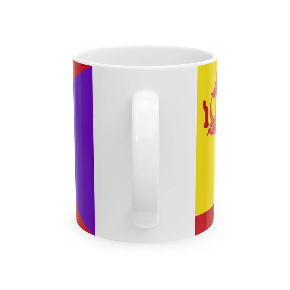 Royal Standard of the Great-Grandchild of the Sultan of Brunei (Brunei) White Coffee Mug - Go Mug Yourself