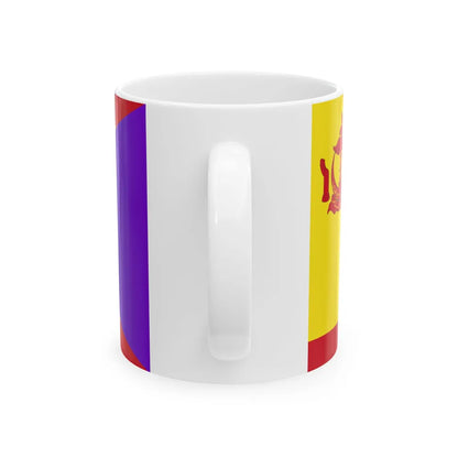 Royal Standard of the Great-Grandchild of the Sultan of Brunei (Brunei) White Coffee Mug - Go Mug Yourself