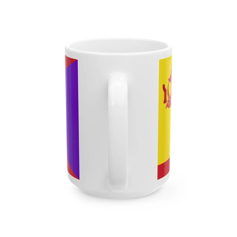 Royal Standard of the Great-Grandchild of the Sultan of Brunei (Brunei) White Coffee Mug - Go Mug Yourself