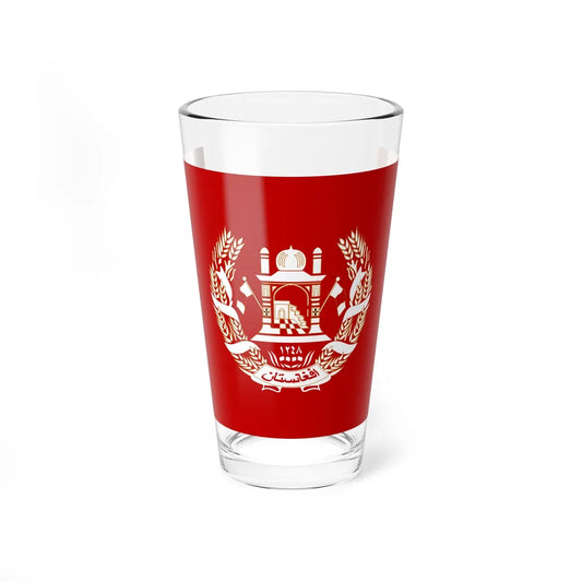 Royal Standard of the King of Afghanistan 1931 to 1973 - Pint Glass 16oz 16oz - Go Mug Yourself