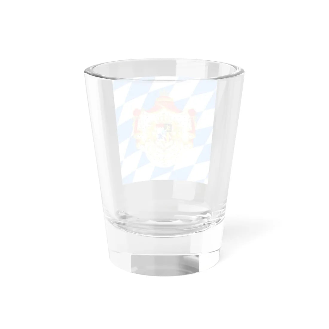 Royal Standard of the King of Bavaria 1835-1914 (Germany) Shot Glass 1.5oz - Go Mug Yourself