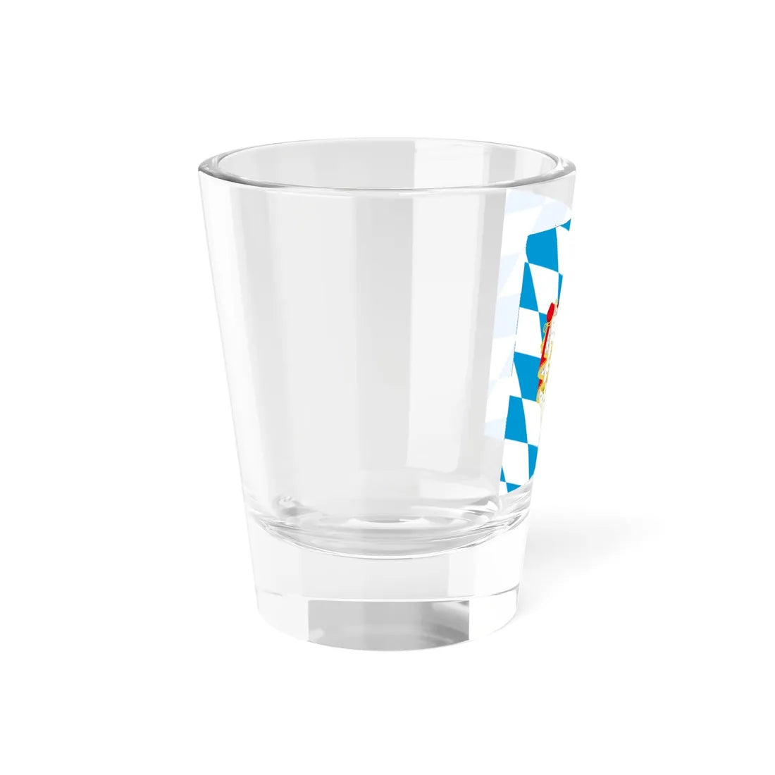 Royal Standard of the King of Bavaria 1835-1914 (Germany) Shot Glass 1.5oz - Go Mug Yourself